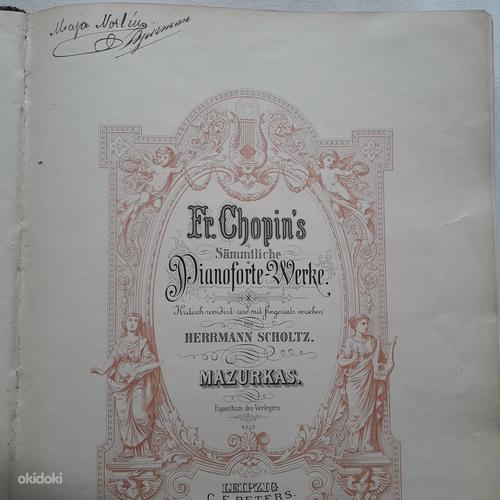 Vanade märkmete kogu Frederic Chopin Edvard Grieg (foto #1)