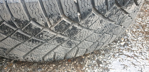 SUBARU R17 SILVER valuveljed ja rehvid (4 foto / 7)