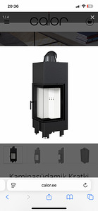 Kamin Kaminasüdamik Kratki MBN 10 kw ( MBN/680/L/BS ) (2 foto / 2)