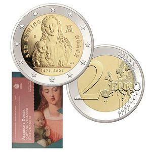 2 eurot San Marino 2021