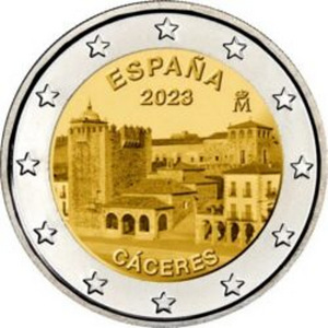 2 евро Испания 2023 UNC