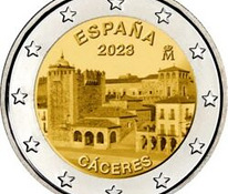 2 евро Испания 2023 UNC