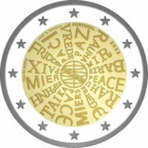 2 евровые монеты 2023г. (3 фото из 4)