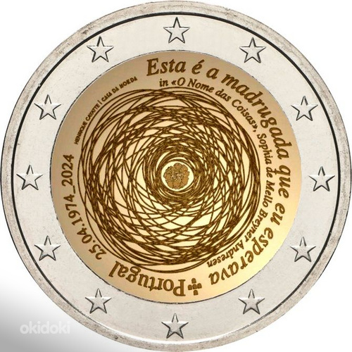 2 euro mündid 2024 UNC (foto #1)