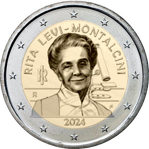 2 eurot Itaalia 2024 UNC