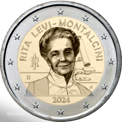 2 евро Италия 2024 UNC