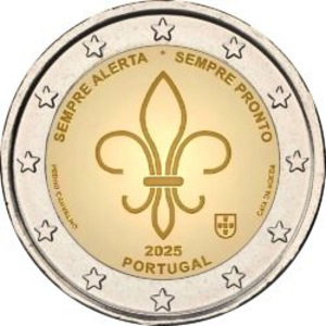 2 евровые монеты 2025 (1 фото из 3)