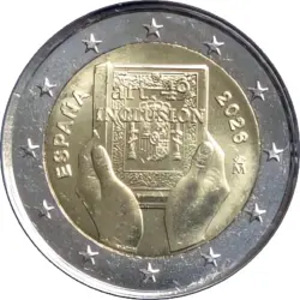 2 евровые монеты 2026 (2 фото из 4)