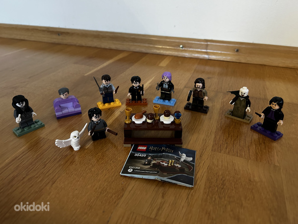 Персонажи Lego Harry Potter, 10 персонажей + другие аксессуары (фото #1)