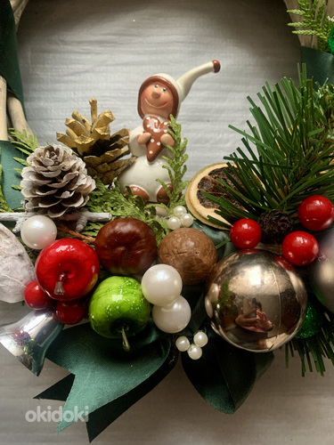 Рождественский декор ручной работы (фото #3)