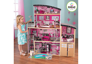 Kidkraft Sparkle Mansion nukumaja (10 foto / 10)