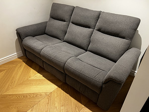 Diivan recliner 3-ne S50281M tumehall Ideaalses seisukorras (1 foto / 9)