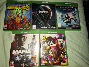 Xbox one 5 original games (1 foto / 3)