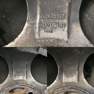 4x100 15" VW sobivad veljed. (3 foto / 3)