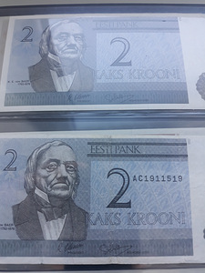 Эстонские банкноты (2 фото из 2)
