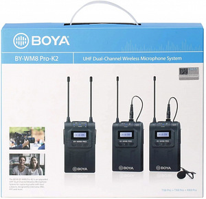 Mikrofon Boya BY-WM8 Pro-K2 UHF Wireless (5 foto / 5)