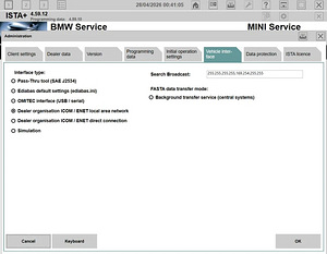 BMW diagnostikatarkvara ISTA+ 4.59.12 (4 foto / 6)