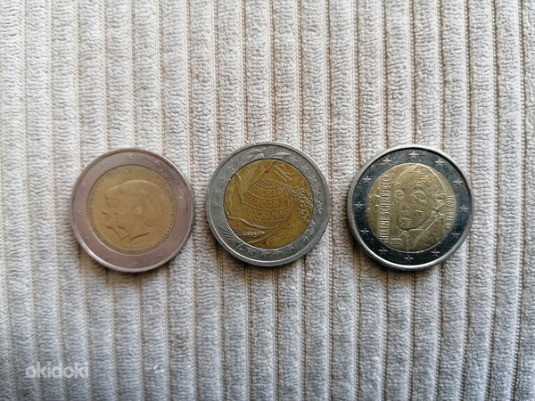 2 евро (разные) (фото #1)