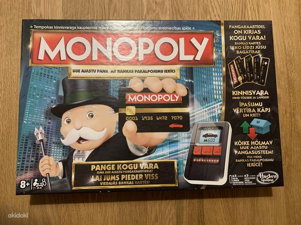 Hастольная игра Monopoly электронная банковская карта (фото #1)