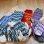Вязаные носки, шерсть, ручная работа (фото #3)