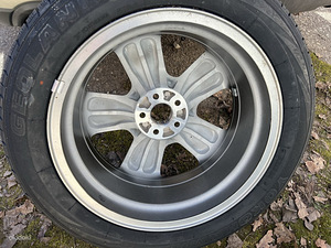 17" оригинальные диски Subaru с шиной 5x100 single NEW! (3 фото из 4)