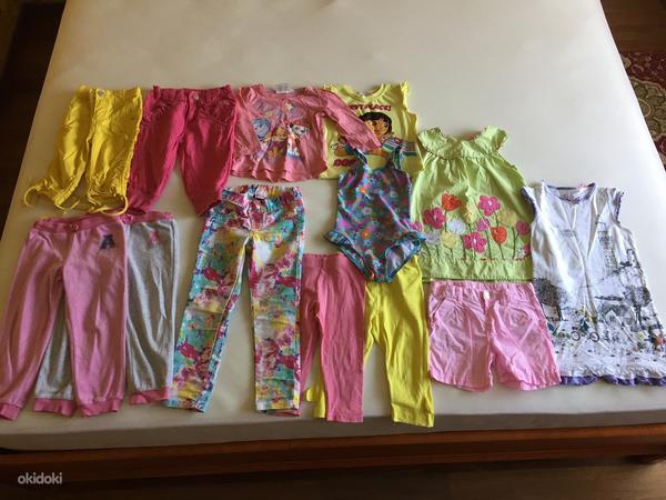 Летняя одежда для девочки, 13 вещей (фото #1)