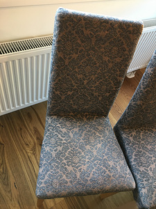 Täispuidust tamm Söögilaud + 6 tooli (4 foto / 9)