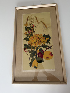 Malle Leis graafika /serigraafia Lilled LXXXIV (5 foto / 7)