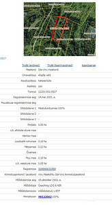 Maa 5600m2 Alajõe, Alajõe vald, Ida-Virumaa (2 foto / 3)