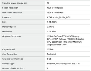 Gigabyte AORUS 17 XE4-73EE514SH Black, 17.3 ", IPS, FHD (7 foto / 8)