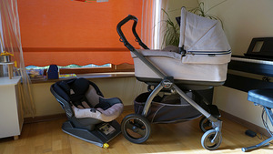 Vanker + Turvatool + Isofix alus + lisad komplekt 3in1 Peg P (1 foto / 10)