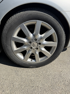 Mercedes-Benz Veljed 245 50 18 Bridgestone W221 C216 (5 foto / 7)