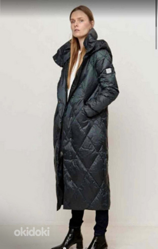 Длинный пуховик monton/пуховик/зимнее пальто/зимняя куртка, (фото #1)