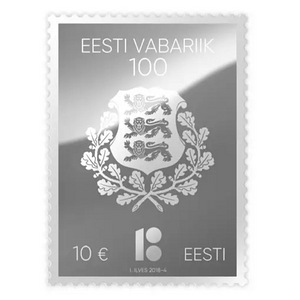 Eesti Vabariik 100 hõbemark (1 foto / 3)