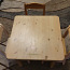 Маковый детский стол и 3 стула (фото #1)