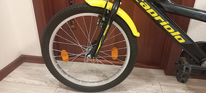 Laste jalgratas Capriolo Mustang, must/kollane, 20" (3 foto / 3)