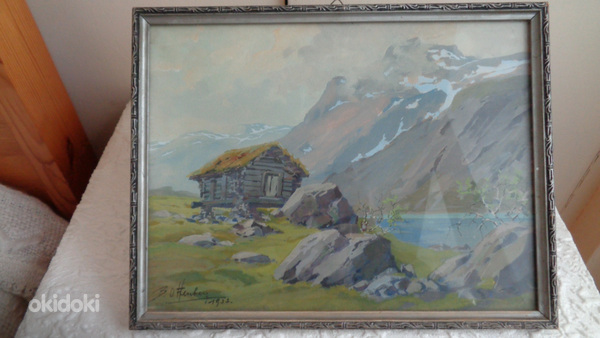 Ottenberg Boris Friedrich(1891-1946) Norra maastik 1933 a,