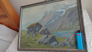 Ottenberg Boris Friedrich(1891-1946) Norra maastik 1933 a, (10 foto / 10)