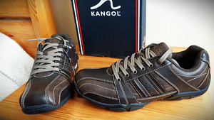 Kangol Euston(Англия)100%кожа.Р.41.Стелька 26 см. (5 фото из 10)