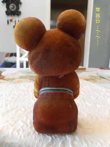 Винтажный олимпийский мишка.ЭССР з-д ПОЛИМЕР. (фото #4)