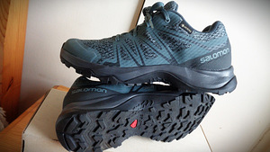 S.38.5-39(24.5sm)-SALOMON WARRA GORE-TEX. (7 foto / 10)