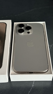 iPhone 15 Pro, Natural Titanium, 512GB (3 foto / 6)