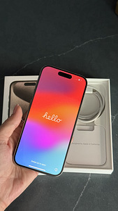 iPhone 15 Pro, Natural Titanium, 512GB (5 foto / 6)