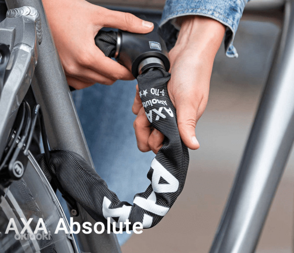 Велосипедный замок AXA Absolute 9-110, длина 110 cm (фото #2)