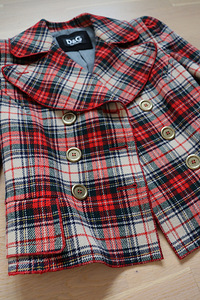 Dolce & Gabbana villane ruuduline naistejakk (S) (2 foto / 4)