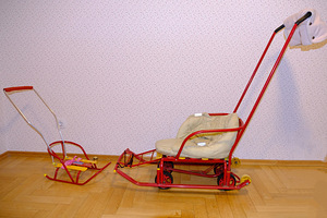 Laste kelk rataste ja jalastega (2 foto / 4)