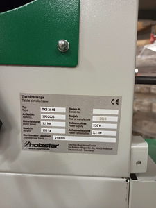 Ketassaagmasin Holzstar TKS254E Lauasaag (3 foto / 3)