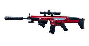 Mängupüstol Sniper SCAR geelkuulidega 91 cm, 8000 padruniga (1 foto / 5)