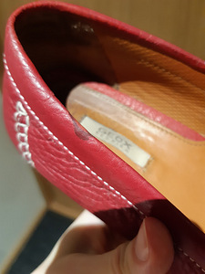 Geox punased nahkkingad (6 foto / 7)