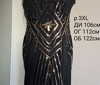 Платья с пайетками и бахромой в стиле Гэтсби S-M-XL-XXXL